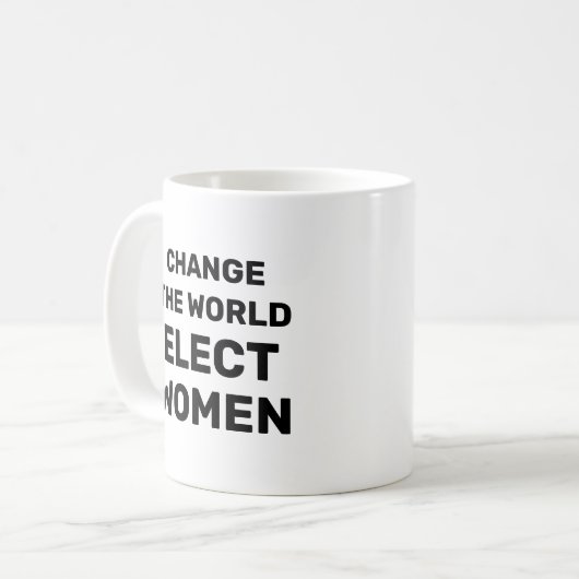 Changer le monde - Elect Women Coffee Mug (Devant gauche)