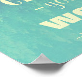 Changer vos pensées Poster Motivational (Coin)