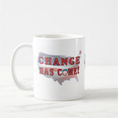 Changez est venu dans la tasse de l'Amérique (Gauche)