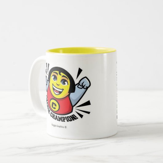 Changez le jaune de tasse de champion à (Devant gauche)