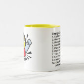 Changez le jaune de tasse de champion à (Centre)