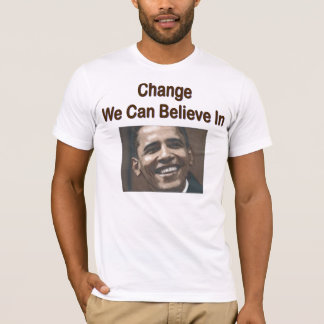 "Changez-nous peut croire" au T-shirt
