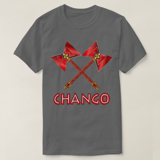 Chango Twin Double ThunderAxe Classic TShirt (Design voorkant)