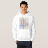 Changzhou China City Map Hoodie (Voorkant volledig)