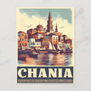  Chania City Souvenirs Kreta Griekenland reis Briefkaart