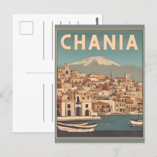  Chania City Souvenirs Kreta Griekenland reis Briefkaart