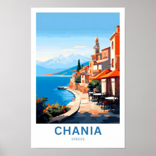 Chania Griekenland Reisprint Poster