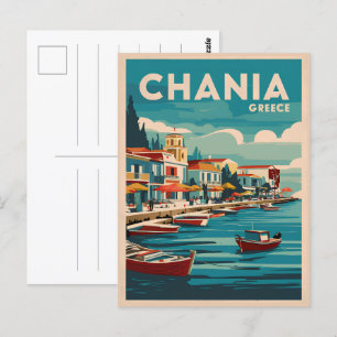 Chania Griekenland  stranden geschenken souvenirs Briefkaart