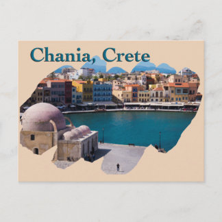 Chania, Kreta: Venetian Harbour Briefkaart