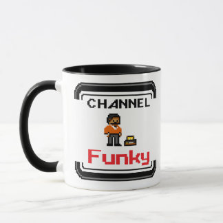 Channel Funky Pixel Art-Mok Mok