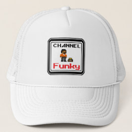 Channel Funky Pixel Art Trucker Pet