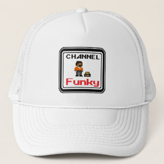 Channel Funky Pixel Art Trucker Pet