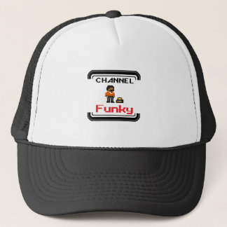 Channel Funky Pixel Art Trucker Pet