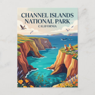 Channel Islands National Park Californië Briefkaart