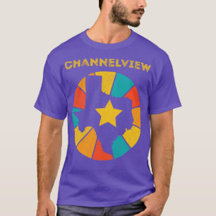 Channelview Vintage Texas Distress Souvenir 1 T-shirt