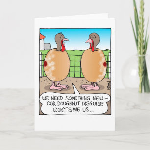 Channukah et Thanksgiving - Carte