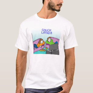 Channukah-shirt - Couch Latkes T-shirt
