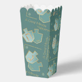 Chanoeka een groot wonder bedankdoosjes (Achterkant)