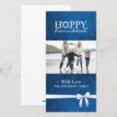 Chanoeka-fotokaarten Feestdagenkaart (Voorkant / Achterkant)