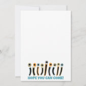 Chanoeka Happy Glitzy Art Kaart (Achterkant)