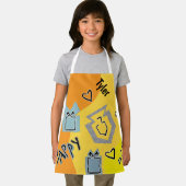 Chanoeka Happy Glitzy Art Schort (Insitu)