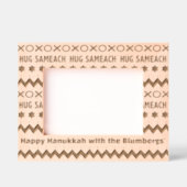 Chanoeka Hug Sameach Gegraveerde Lijstjes (Voorkant)