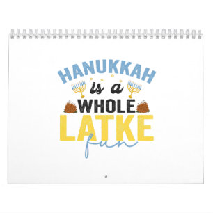 Chanoeka is een hele Latke leuk grappig joods Chan Kalender