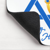 Chanoeka mousepad muismat (Hoek)