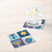 Chanoeka Quilt Onderzetters (Insitu)