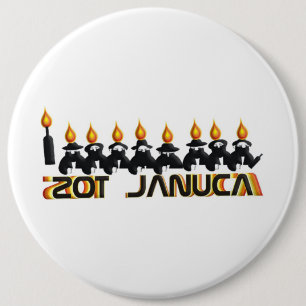 Chanoeka Ronde Button 6,0 Cm