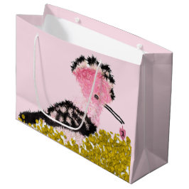 Chanoeka roze dreidel gelt en hop groot cadeauzakje