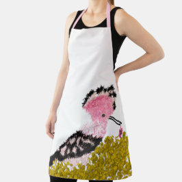 Chanoeka roze dreidel gelt en hop schort