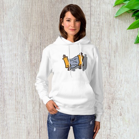 Chanoeka Scroll Dames Hoodie