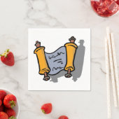 Chanoeka Scroll Papieren servetten (Insitu)