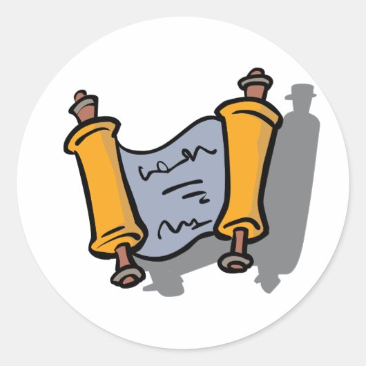 Chanoeka Scroll Stickers (Voorkant)