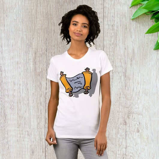 Chanoeka Scroll Vrouwen T-shirt