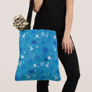 Chanoeka Stars Canvas tas