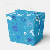 Chanoeka Stars Favor Box Bedankdoosjes (Achterkant)