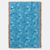 Chanoeka sterren gooien deken (Voorkant Verticaal)