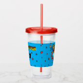 Chanoeka Super Judah De Hamer Acryl Drinkbeker (Rechts)