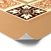 Chanson d'automne Thanksgiving Harvest Poster (Coin)