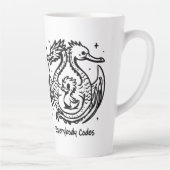 Chanson de Canards et Dragons Latte Mug (Droite)