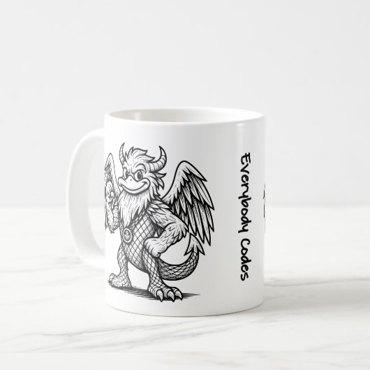 Chanson de Canards et Dragons Mug (Devant gauche)