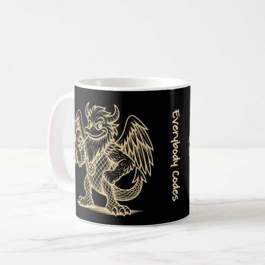 Chanson de Canards et Dragons Mug (Devant gauche)