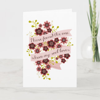 Chanson de carte de voeux de Valentine de citation