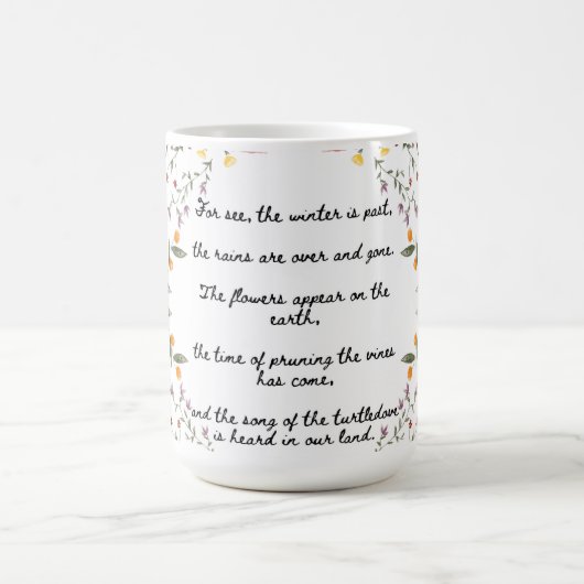Chanson de chansons - Mug (Centre)