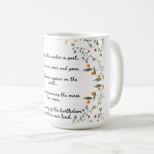 Chanson de chansons - Mug (Devant droit)