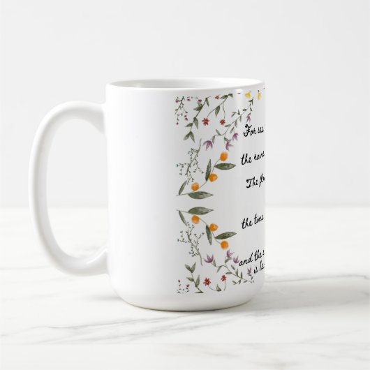 Chanson de chansons - Mug (Gauche)