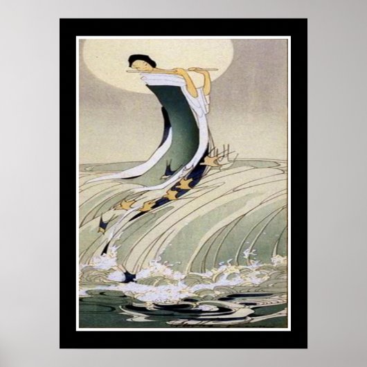 "Chanson de la mer" Déco Imprimer par Bertha Lum 1 (Devant)