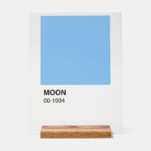 Chanson de lune de couleur bleue - Arrière - plan (Recto)